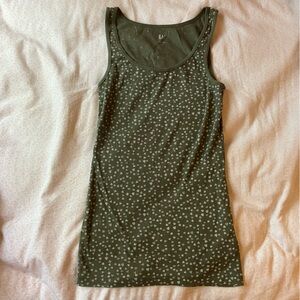 Green Heart Tank Top